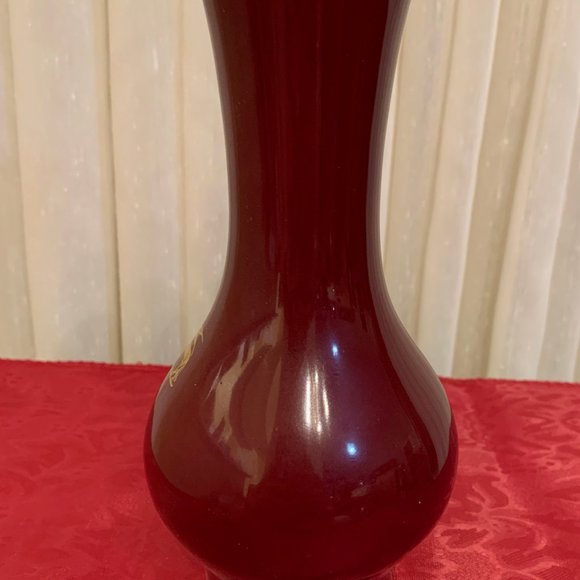 Hand-painted Perugina w/Griffin Vase - Picture 3 of 10